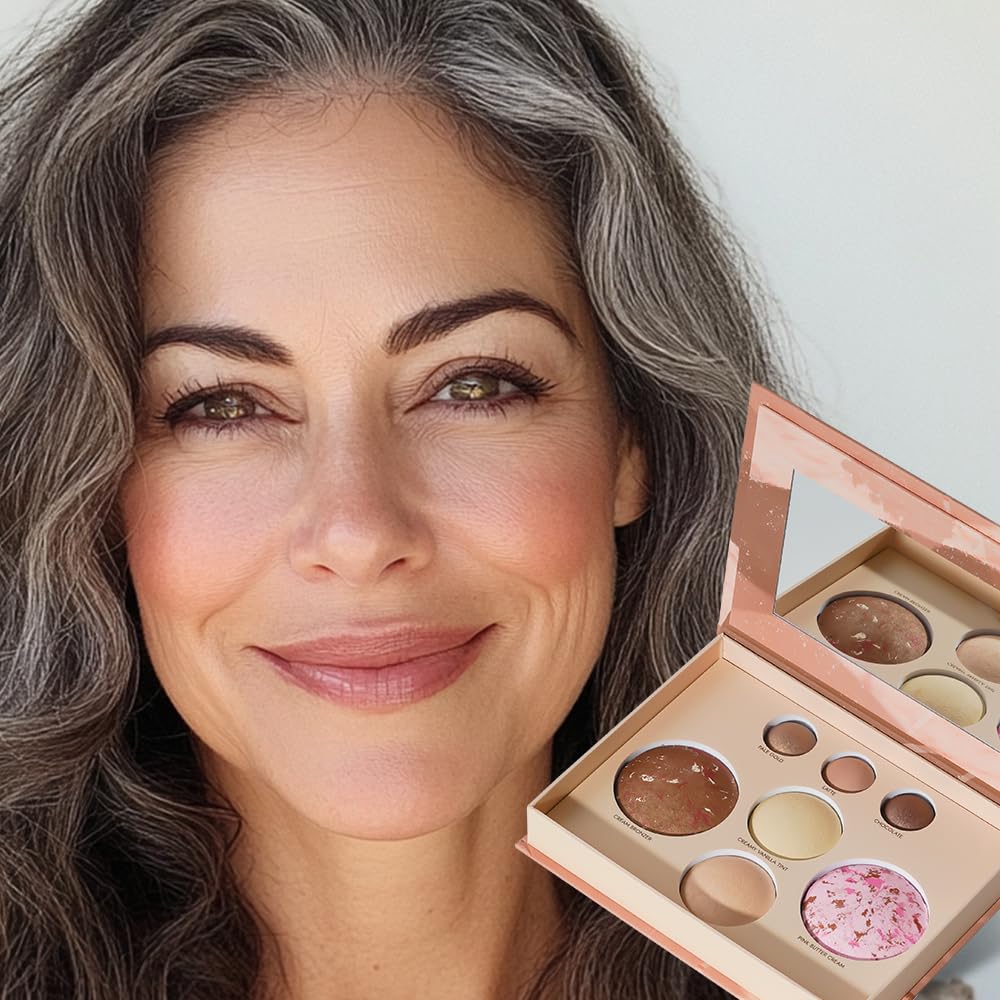 Llasido coffret maquillage portable, parfait en voyage.