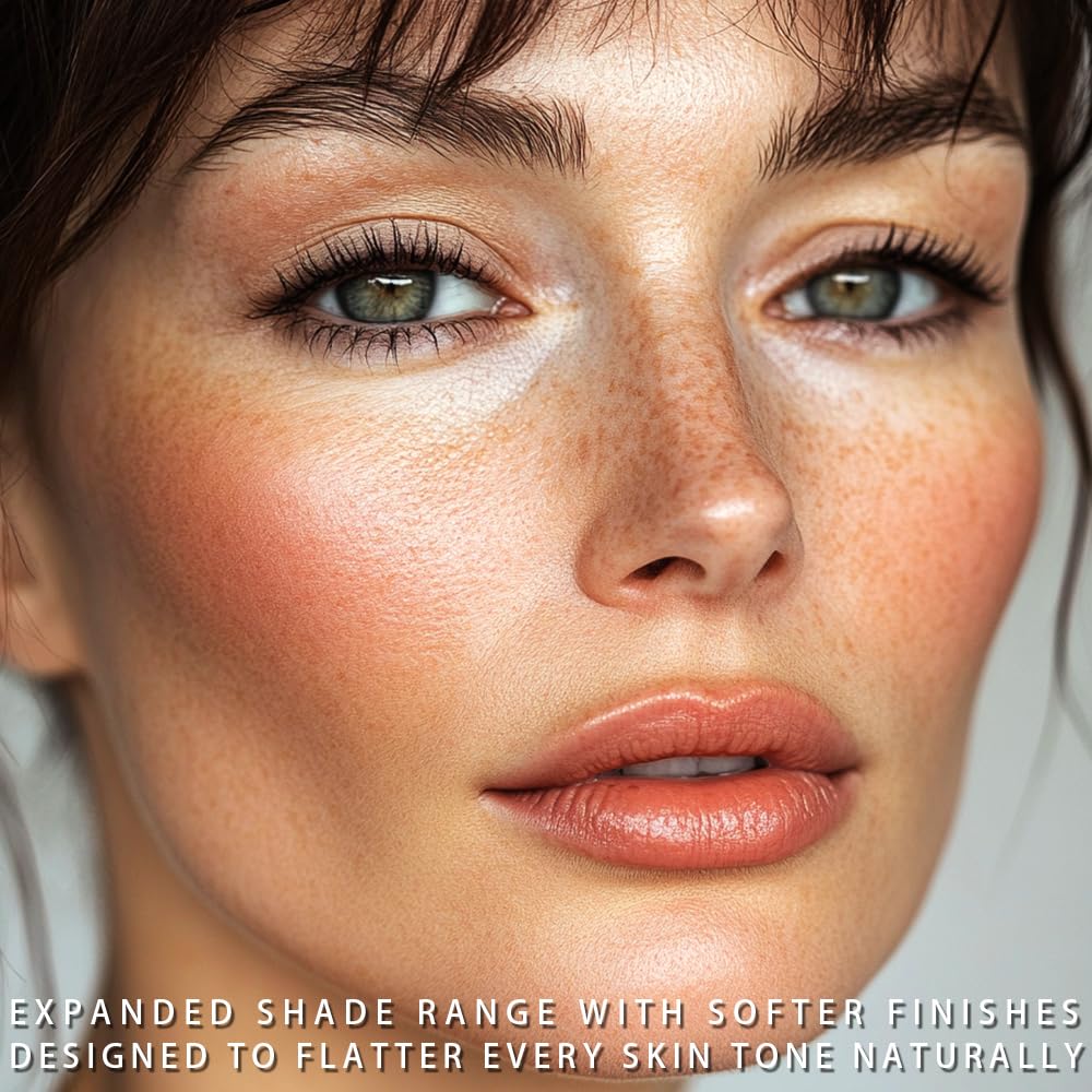 Llasido fard joues pêche rose pour une rosée naturelle.