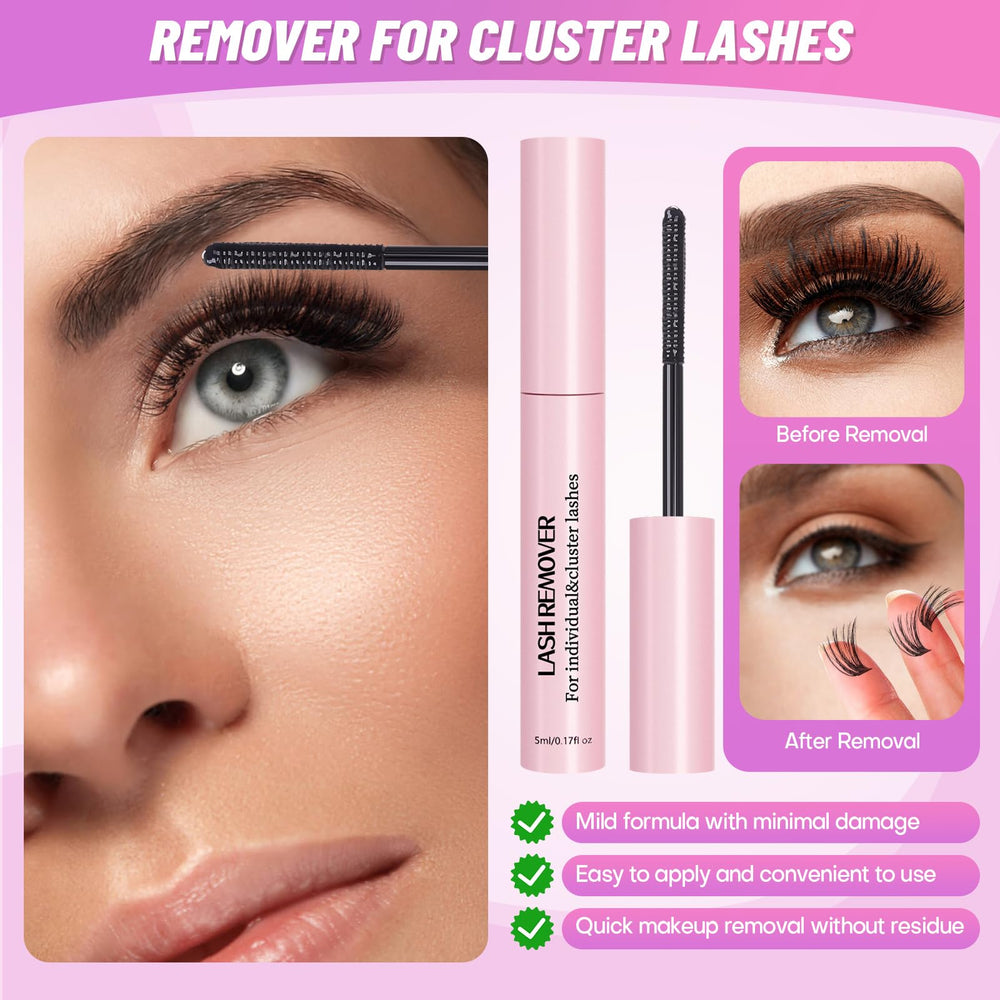 LLTiyame démaquillant cils pour retirer les extensions en douceur.