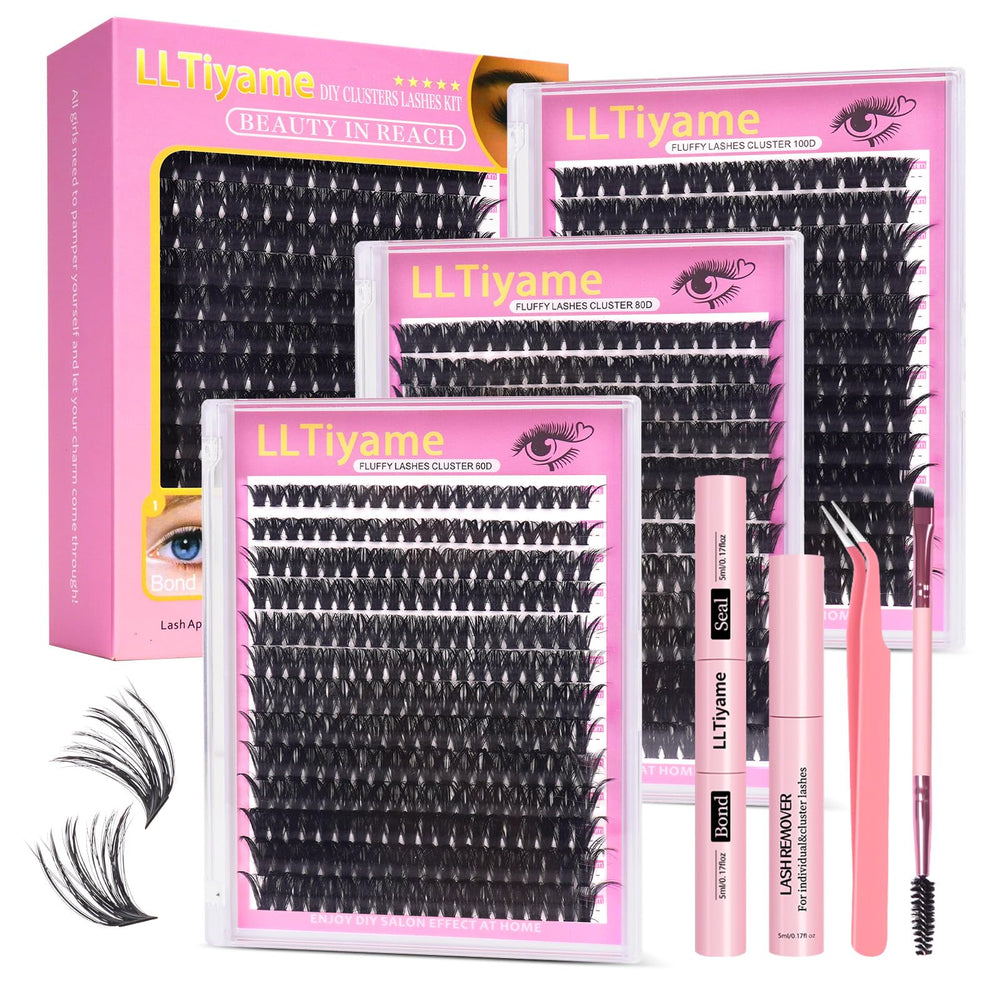 LLTiyame ensemble cils doux 728 pièces pour varier les looks.