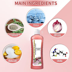 Shampoing LMDGDS oignon-biotin-romarin – mousse onctueuse nettoyant en douceur et apportant de la brillance