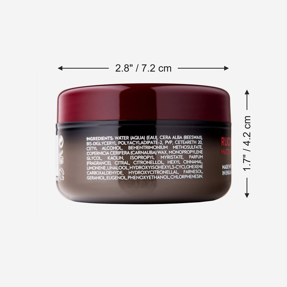 Détails de texture du Ruck Matte Putty montrant une matière mate et flexible.