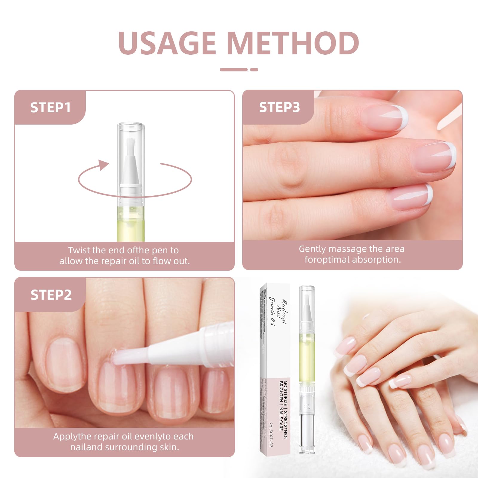 LOCKCUTE Soin cuticules hydratant, apaise et assouplit les contours