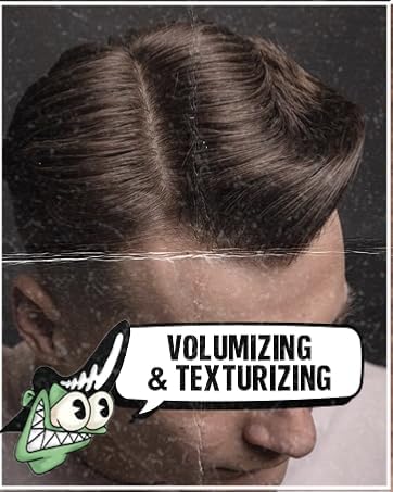 Texture granuleuse et volume soutenu avec Lockhart's Anti-Gravity, parfait pour styles définis toute la journée.