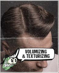 Texture granuleuse et volume soutenu avec Lockhart's Anti-Gravity, parfait pour styles définis toute la journée.