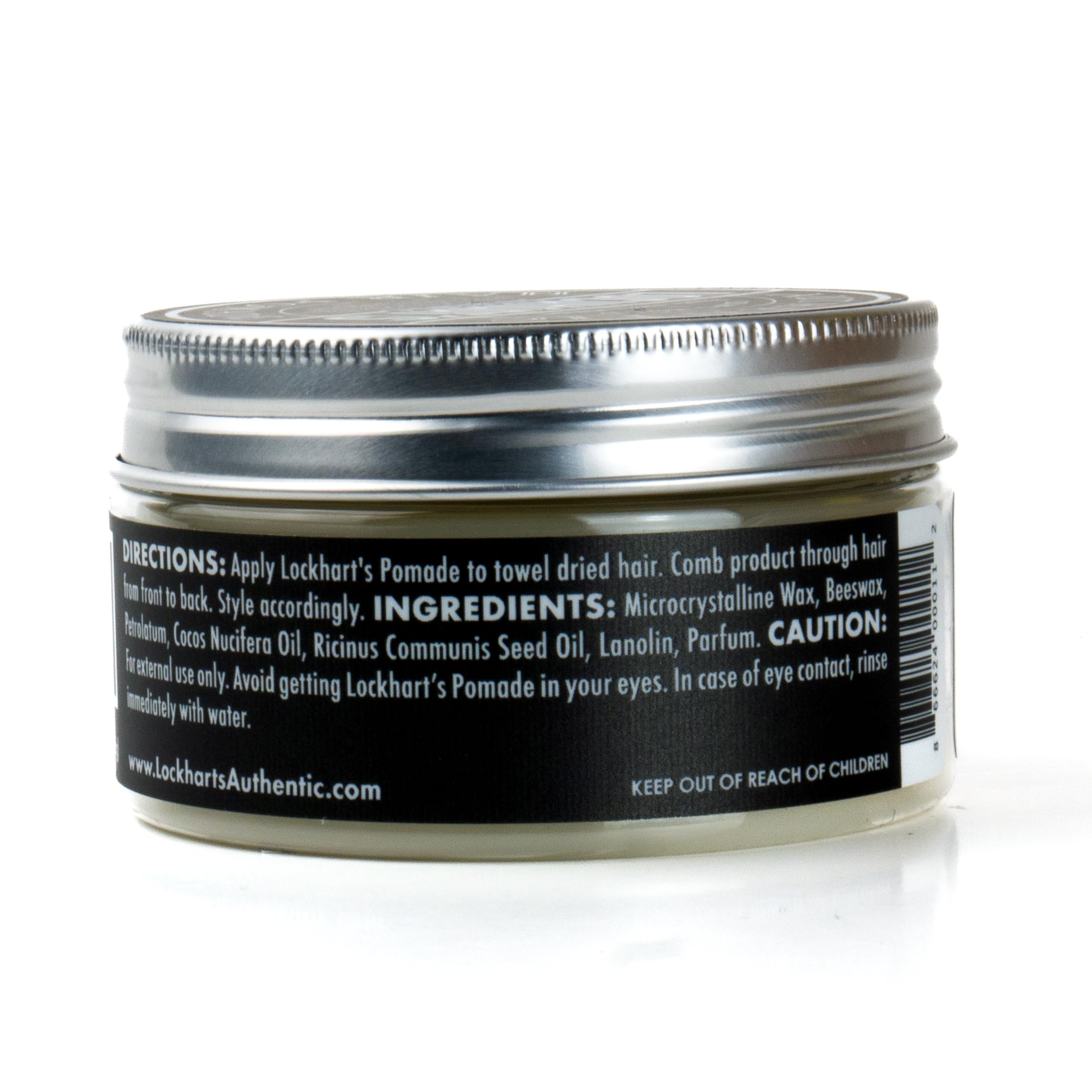 Parfum coco vanille de Lockhart's Heavy Hold, discret et agréable.