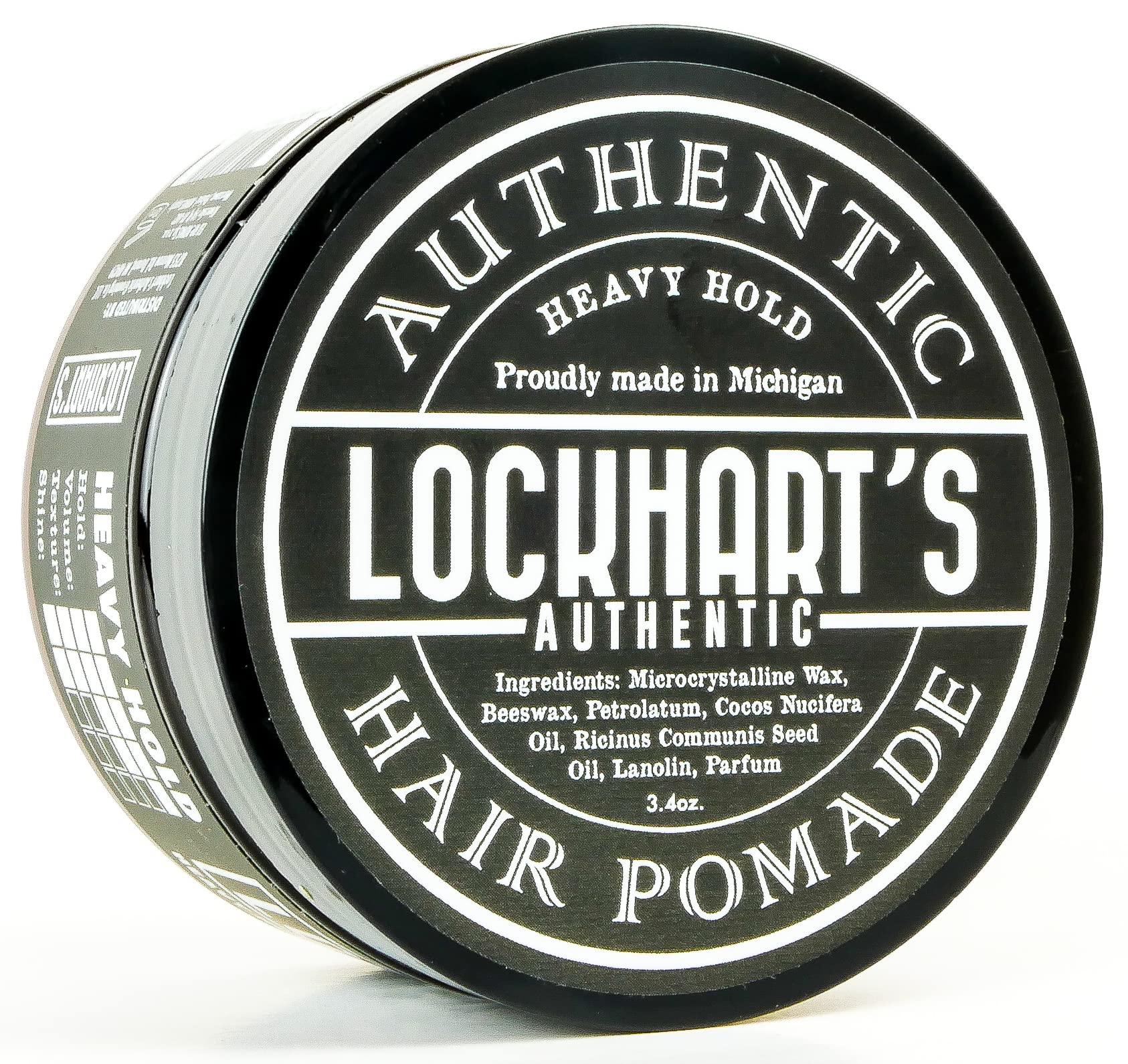 Lockhart's Heavy Hold: pot de pomade pour coiffures volumineuses.