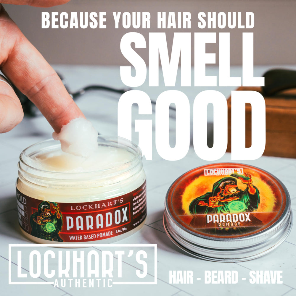 Lockhart’s Paradox, application des mains pour démarrer le coiffage