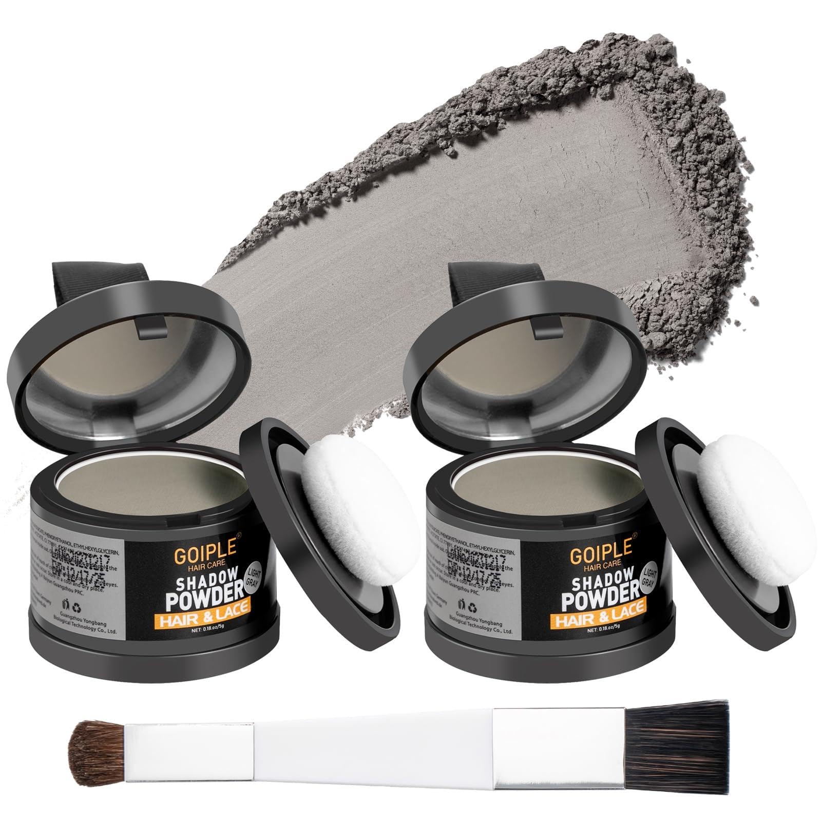 Lockmio poudre camouflage ligne-cheveux, rendu naturel et discret