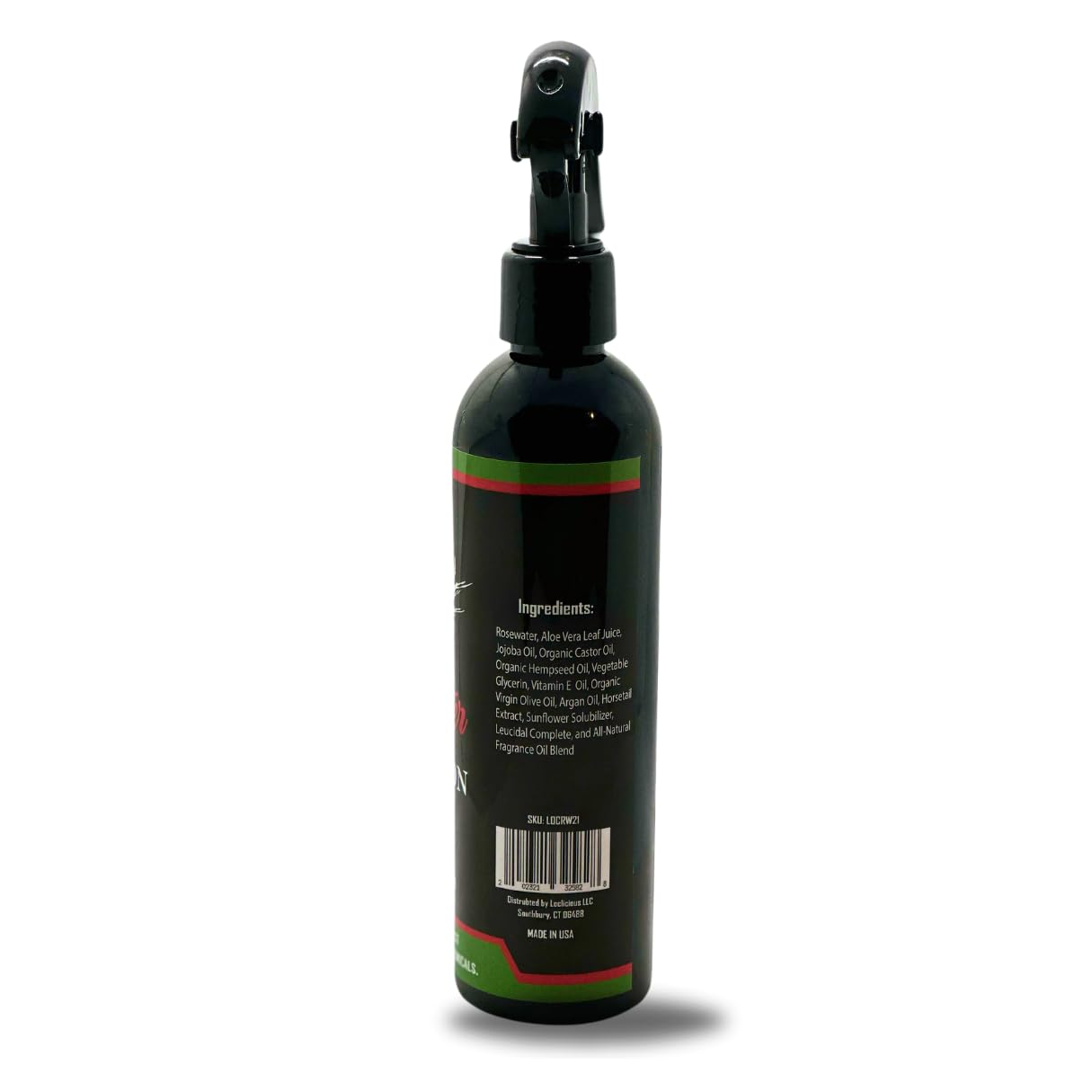 LOCLICIOUS flacon pratique 236 ml : transport facile pour la routine.