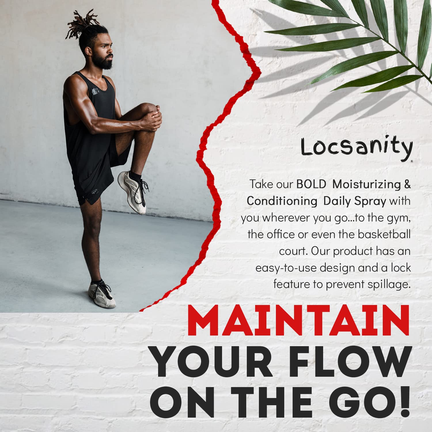 Locsanity BOLD — parfum subtil lors de l'utilisation