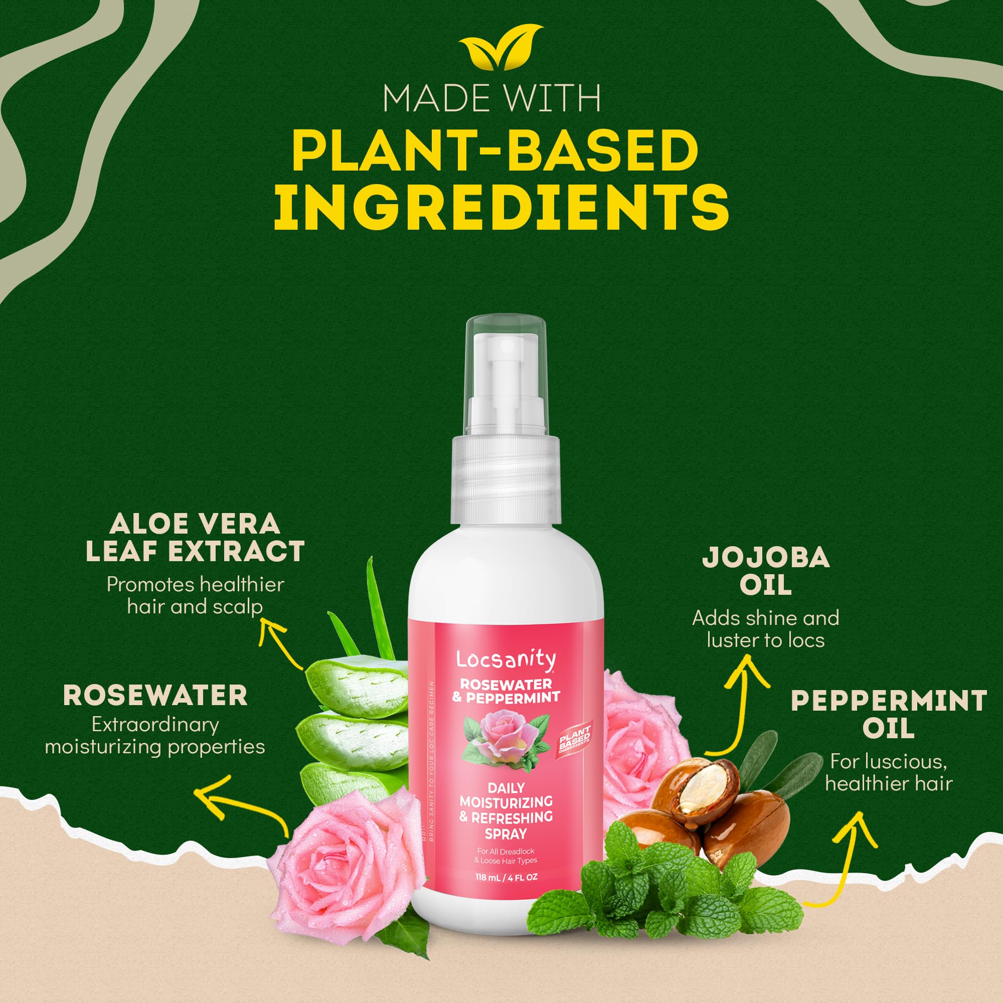 Styles protectifs compatibles avec Locsanity pour locs.