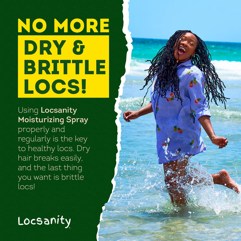 Locsanity emballage-236ml idéal pour usage quotidien et transport pratique.