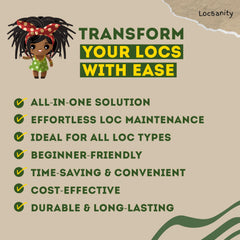 Locsanity outil locs séparation propre: obtient des parts nettes durant les séances.