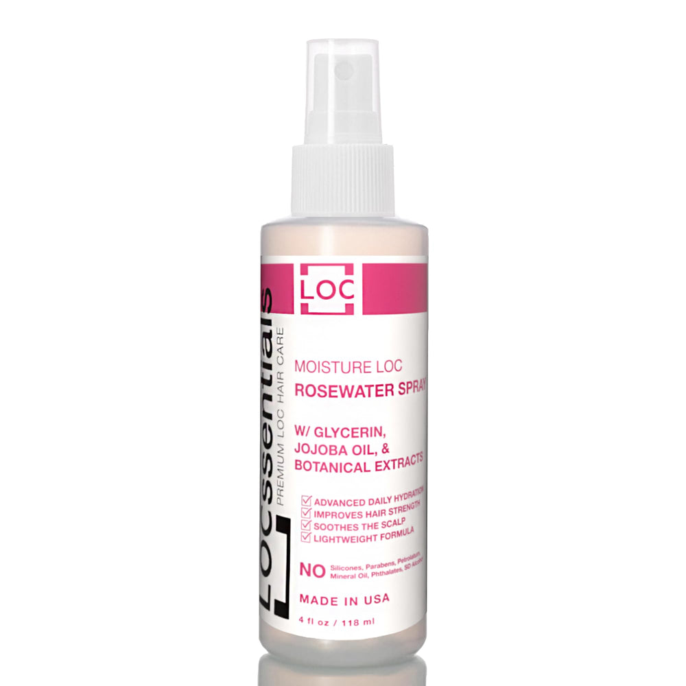 LOCssentials eau-de-rose brume-locs: hydratation durable pour vos locs