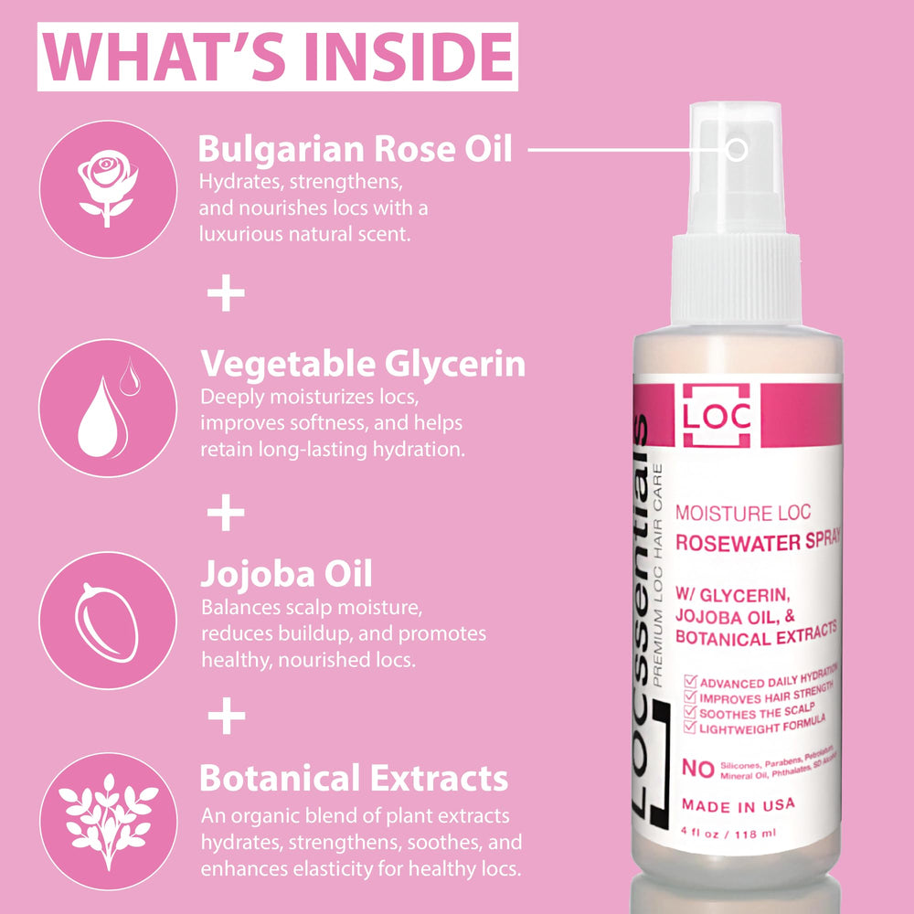 LOCssentials extraits-botanique-bulgares-brume-locs: parfum luxueux et soin fortifiant