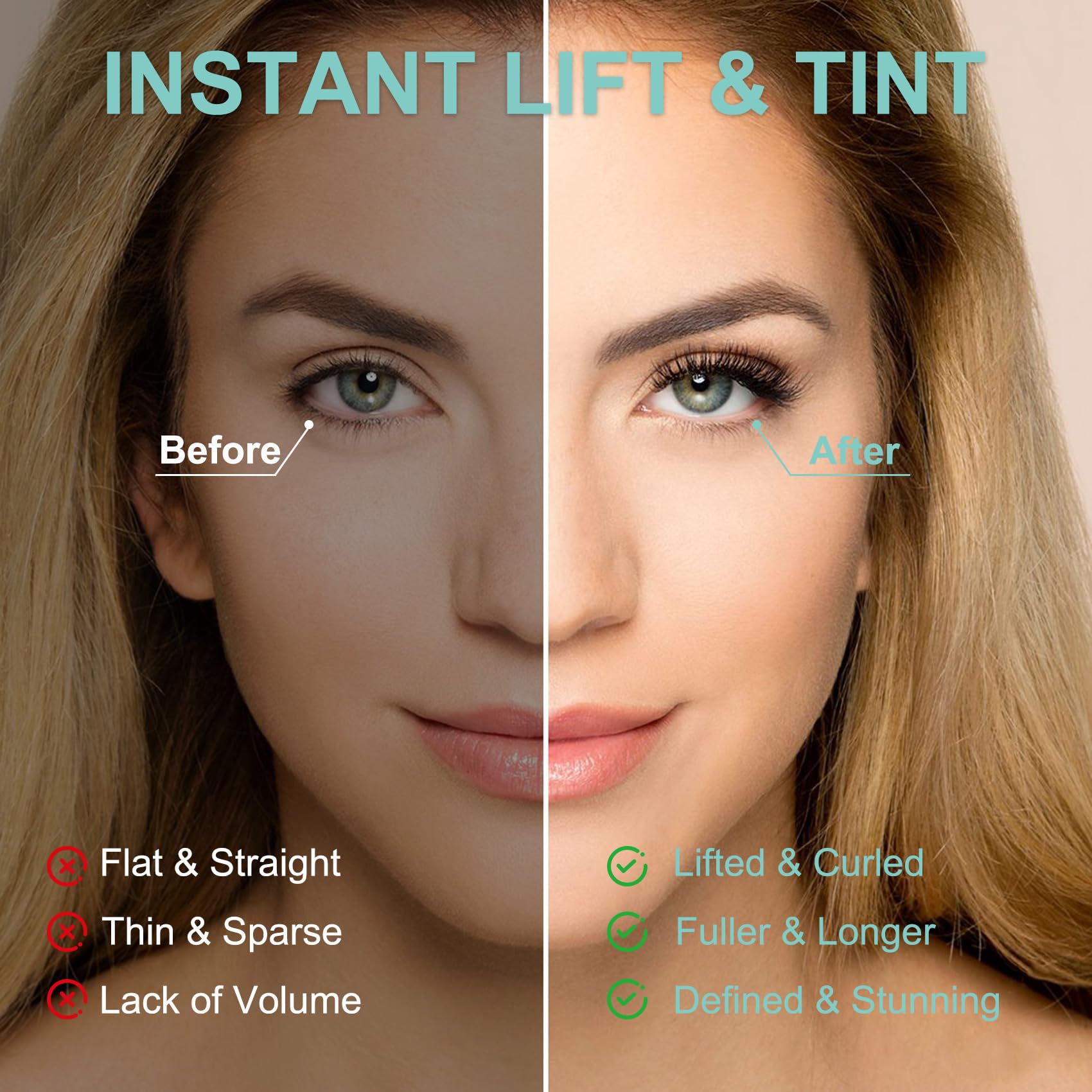 Kit Loeland réhaussement: soin doux pour les yeux et les cils.