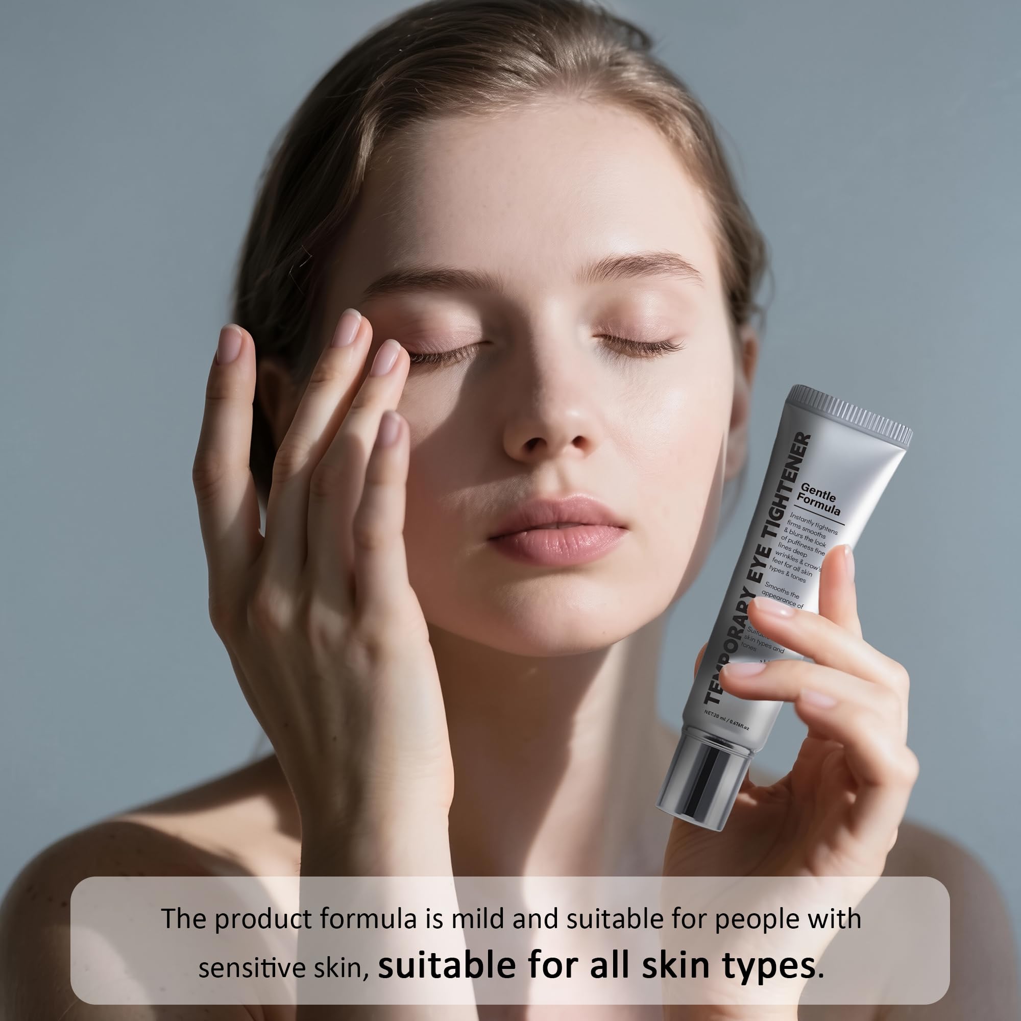 Utilisation quotidienne simple autour du contour des yeux Loicwoo Crème Yeux.
