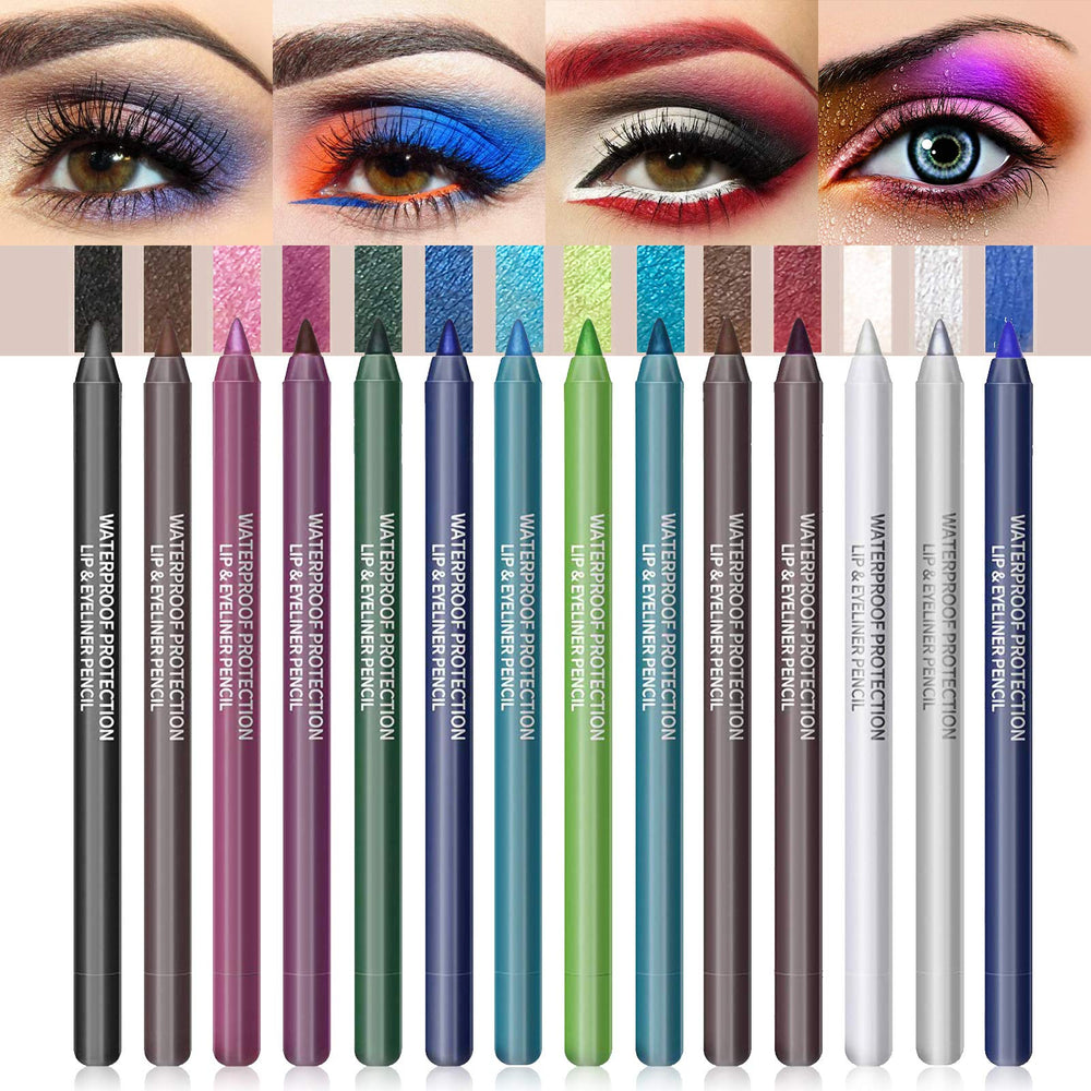 LOKFAR 14 couleurs stylo-yeux ensemble pour un regard polyvalent et durable
