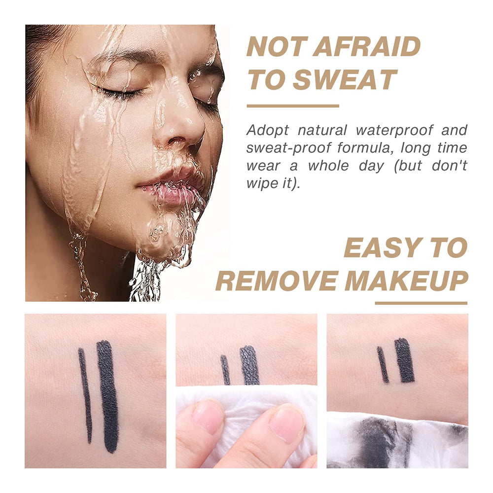 LOKFAR démaquillage facile, retire le maquillage sans résidu.