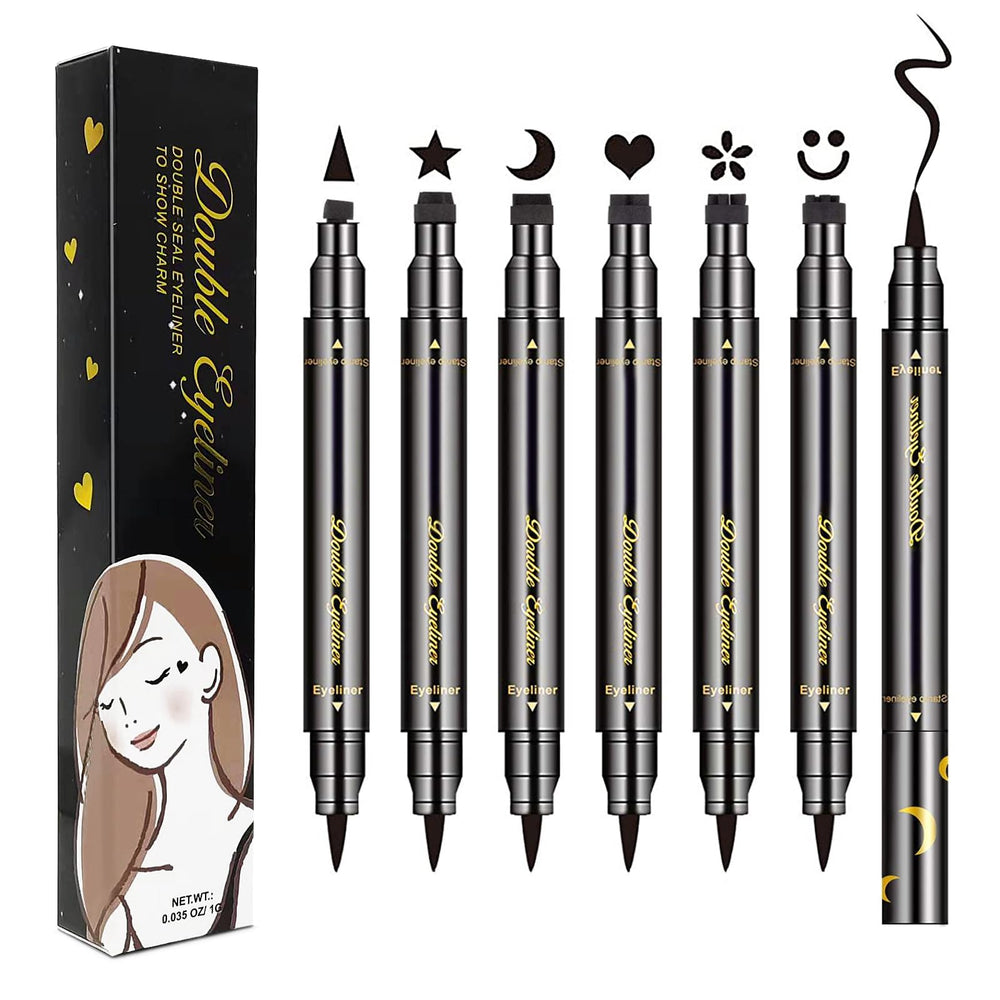 LOKFAR eyeliner double-tête triangle pour un trait net et précis