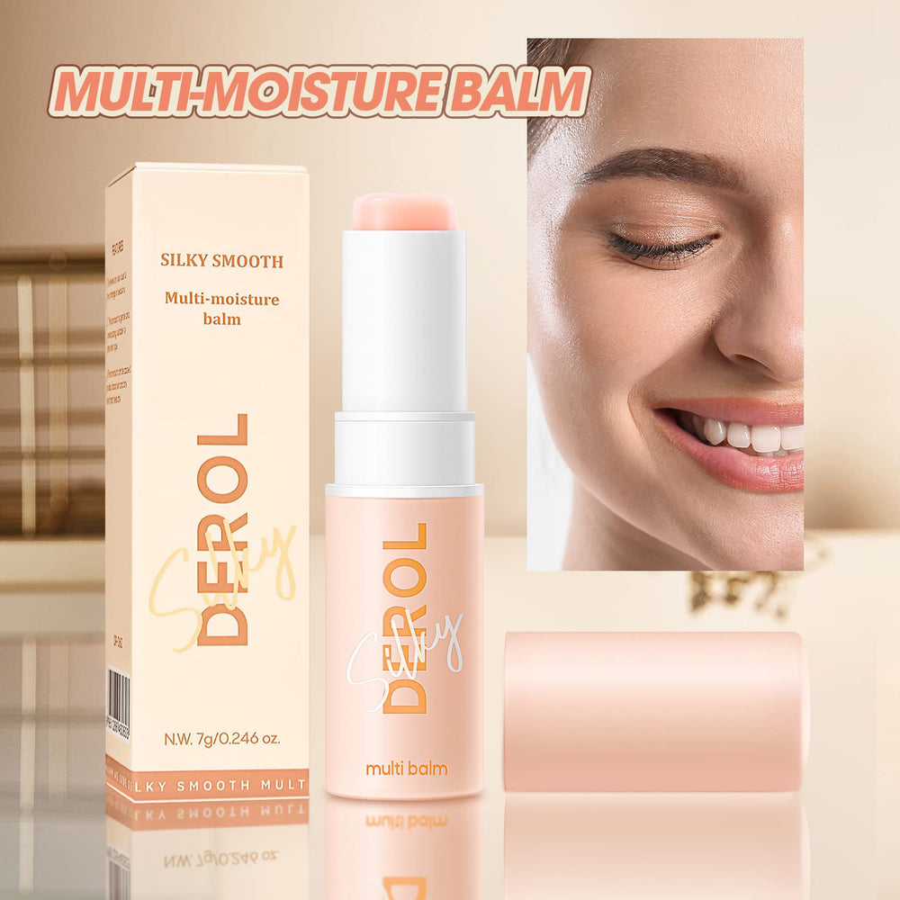Utilisation polyvalente sur lèvres, visage et zones sèches.