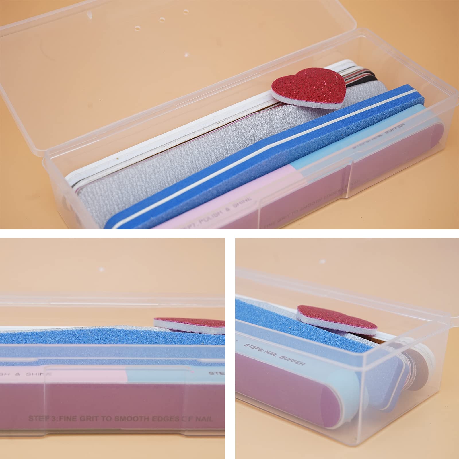 Lokyango boîte portable pour manucure et pédicure, pratique en déplacement.