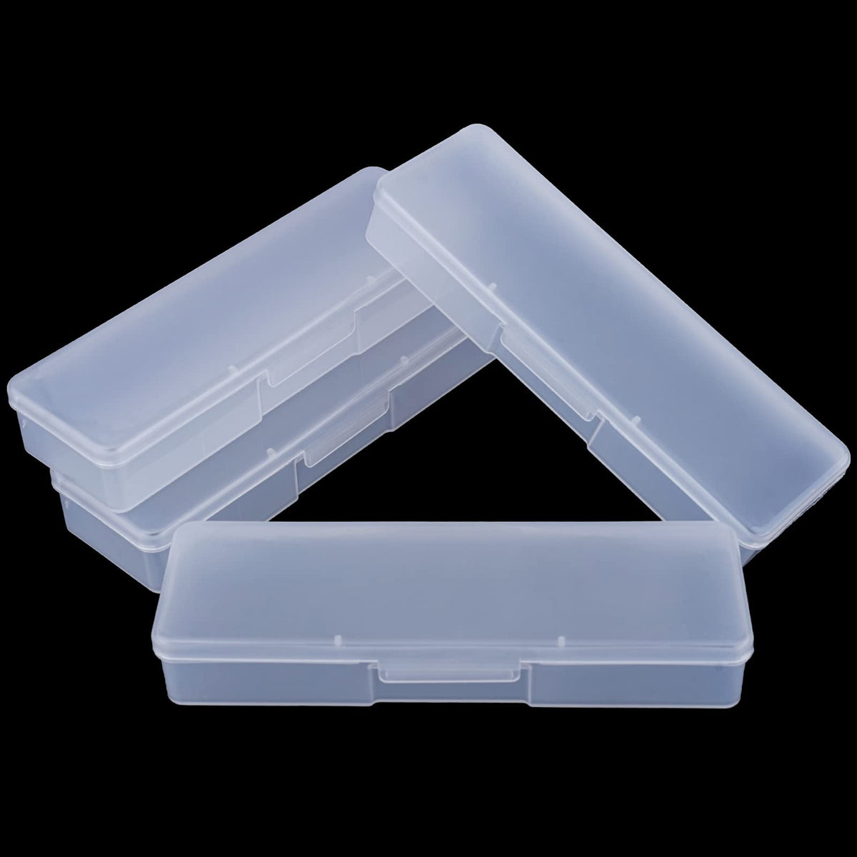 Lokyango boîte de rangement outils ongles transparente, légère et pratique en déplacement.