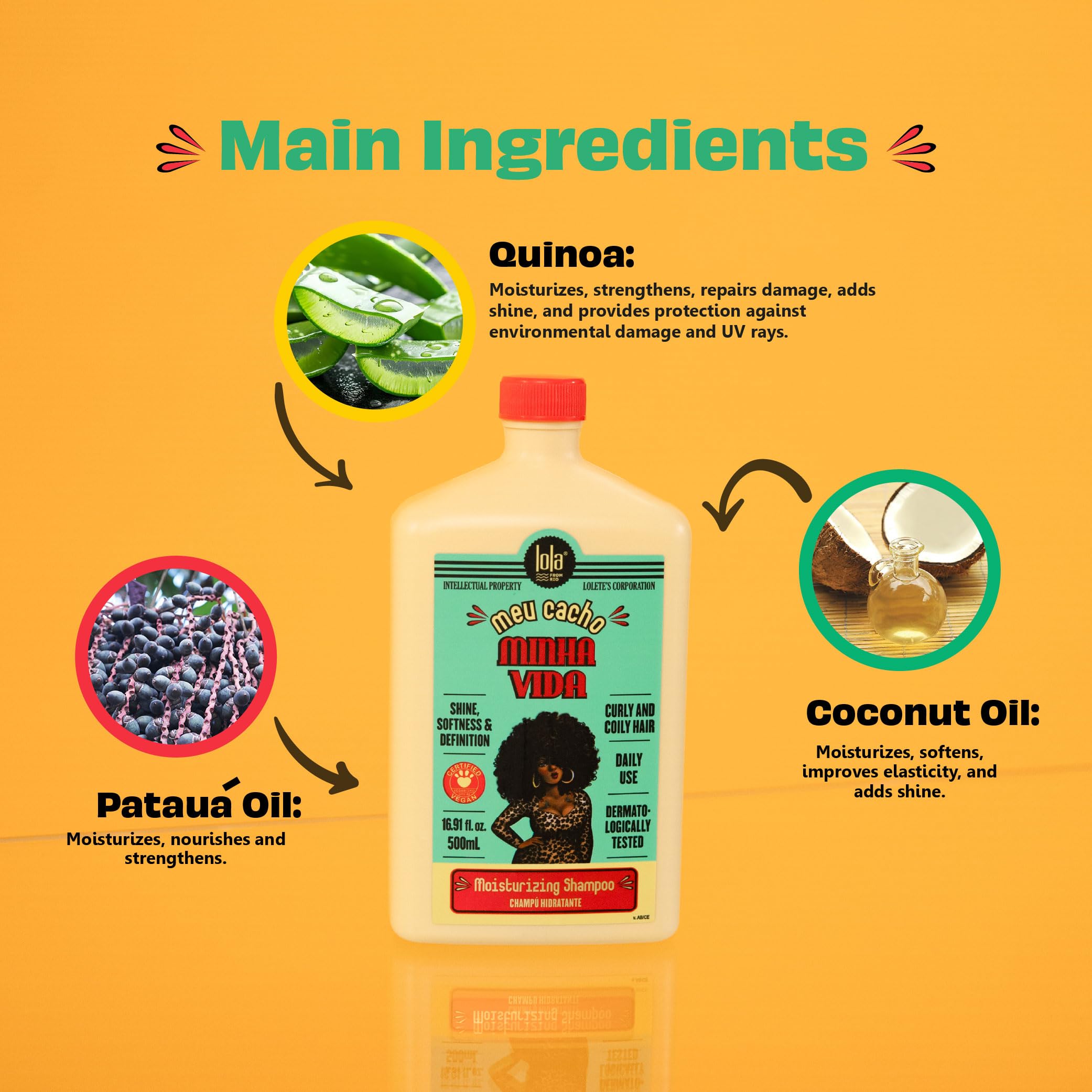 Ce shampoo Lola From Rio est sans parabènes et sulfates.
