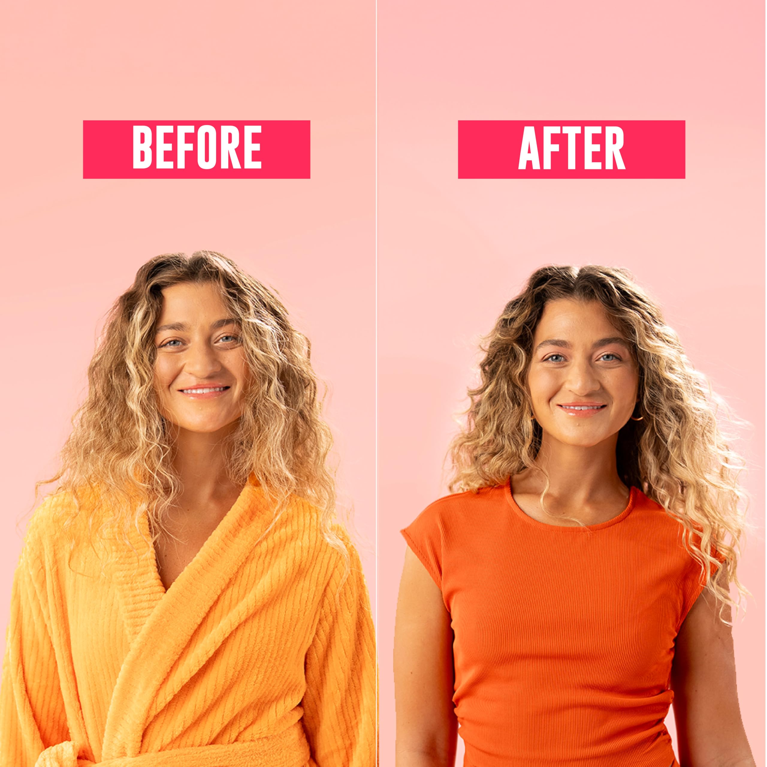 Cheveux prêts à sécher rapidement avec Lola From Rio Rapunzel Milk Spray.