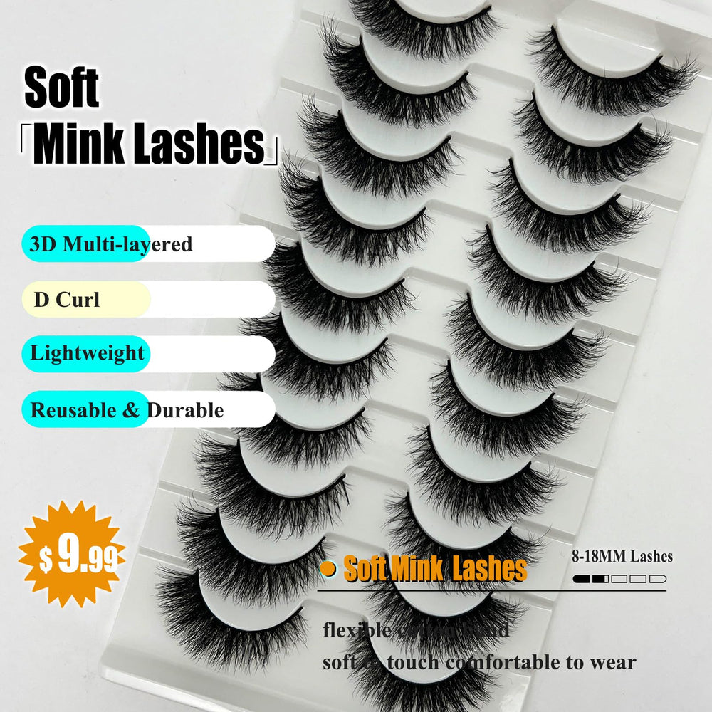 Loladook cils application rapide bande coton.