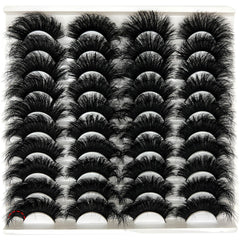 Cils loladook mink doux 3D 25mm pour un regard volumineux et naturel.