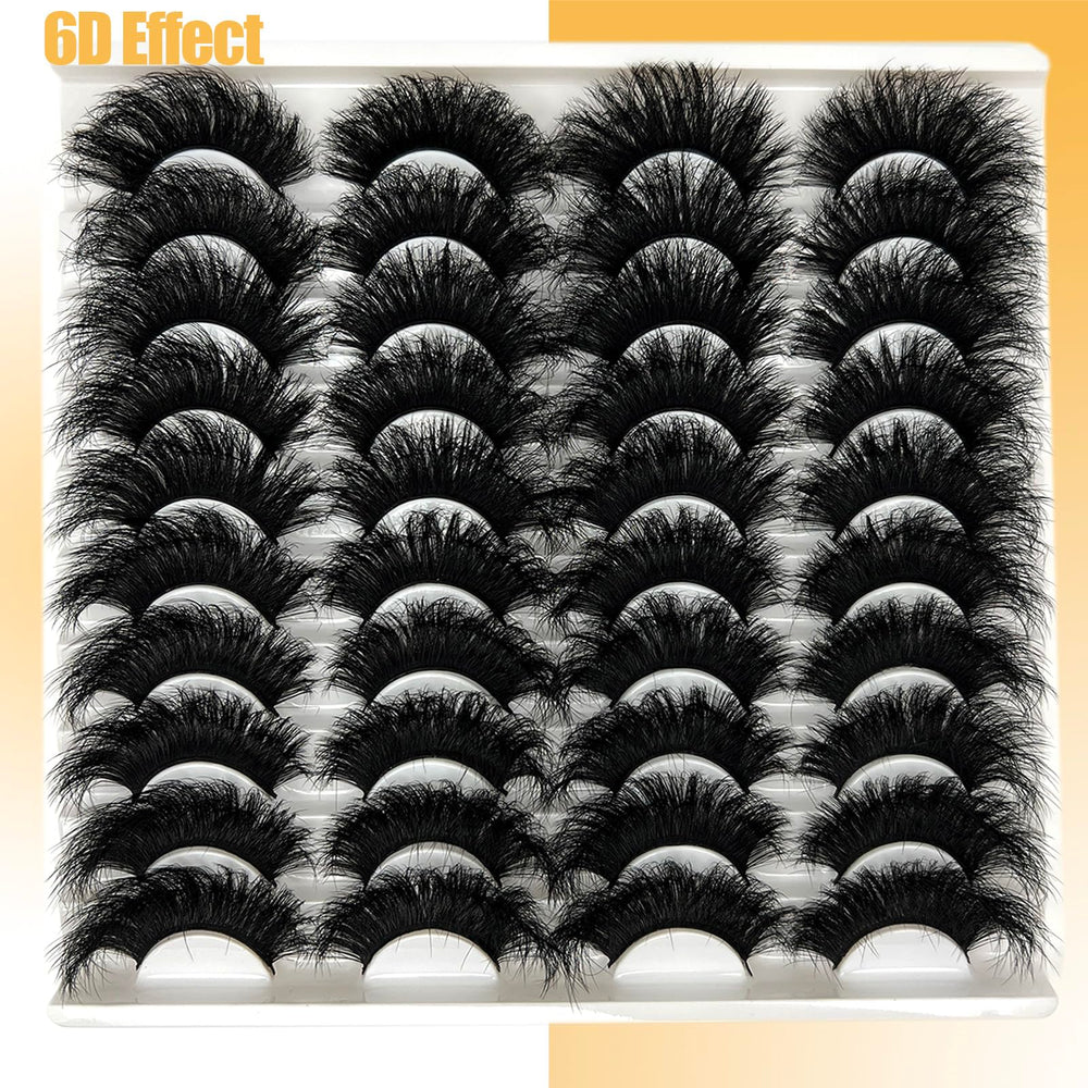 Cils loladook mink look dramatique 25mm pour soirées glamour.