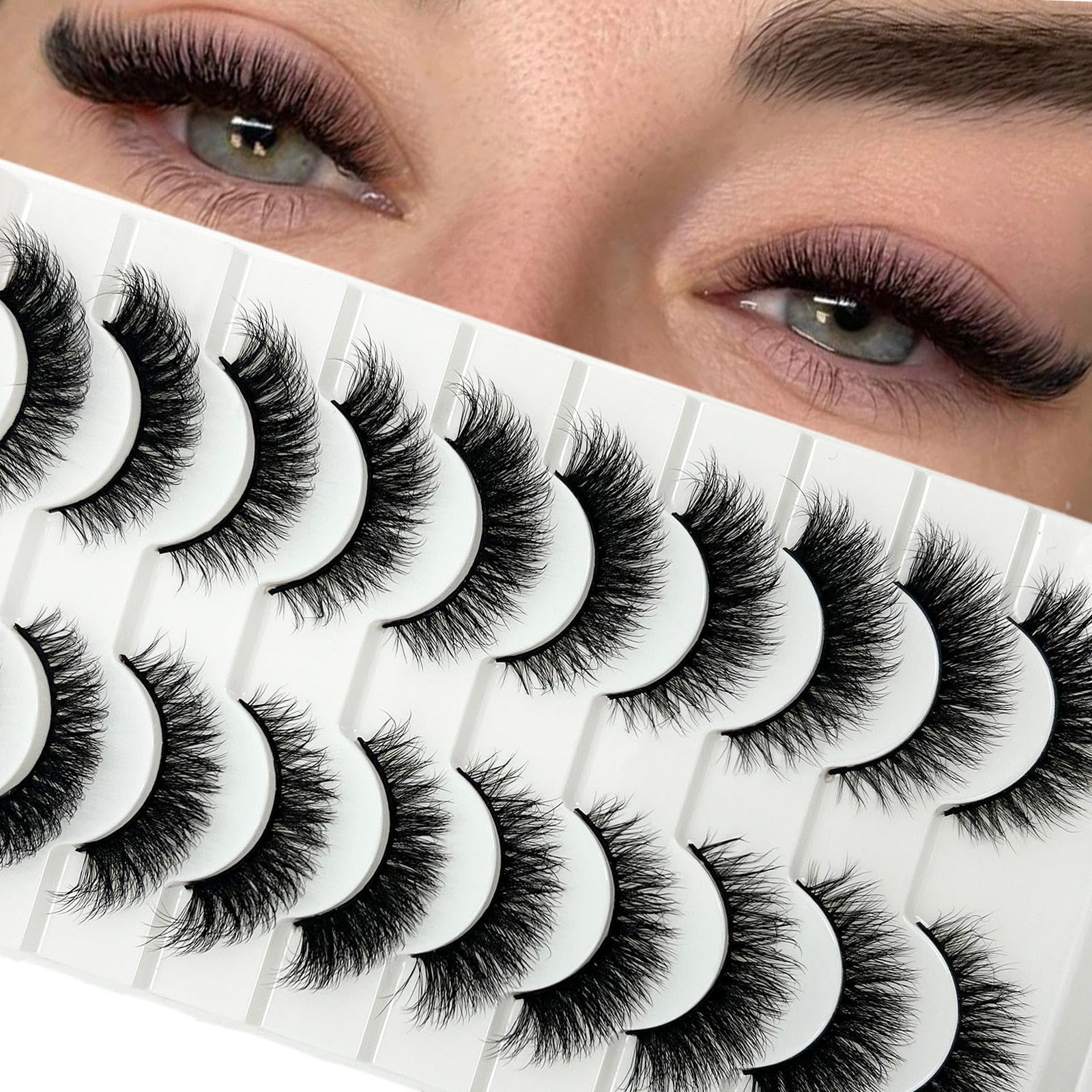 Loladook cils regard félin 16 mm doux pour un rendu naturel.