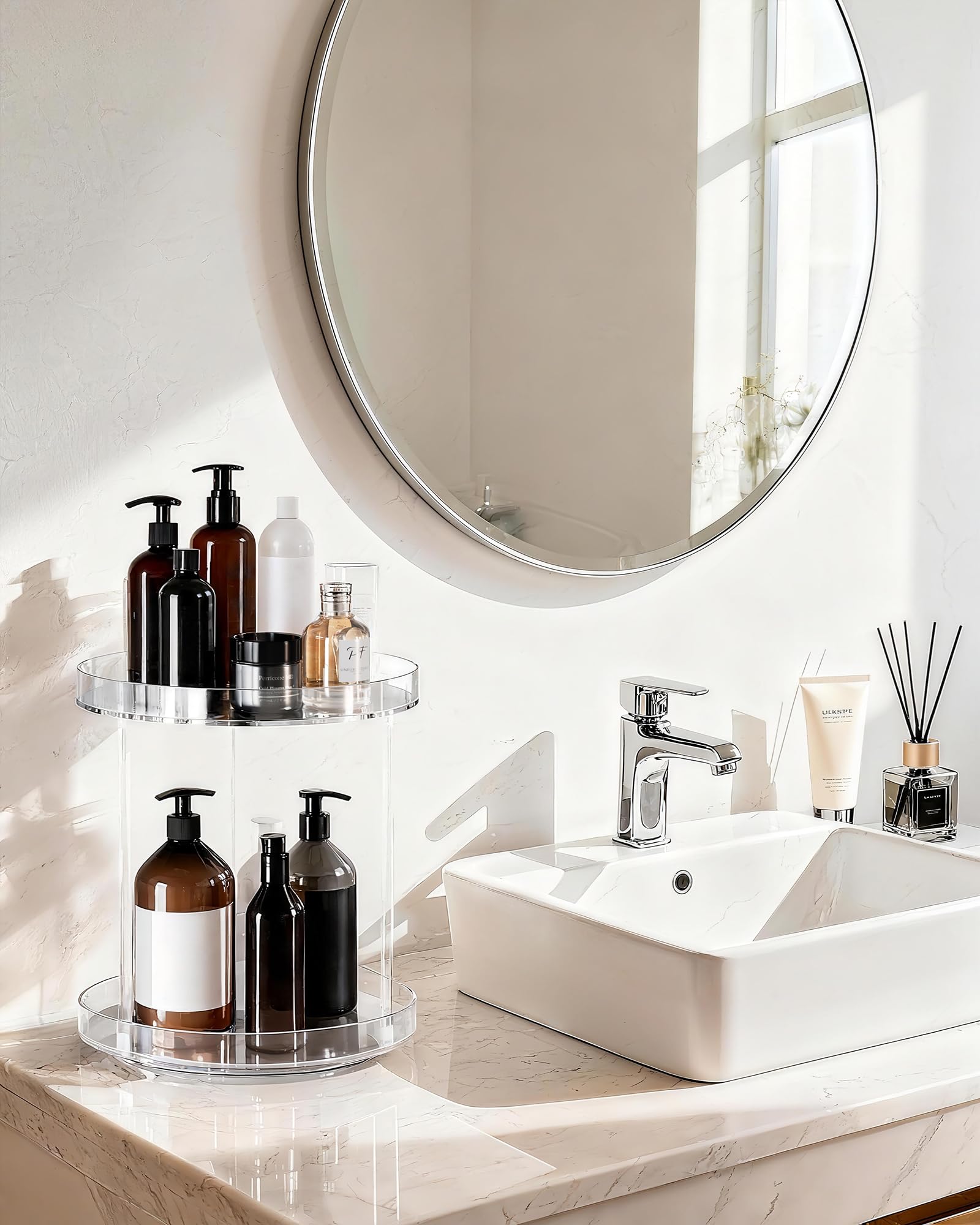Lolalet design élégant pour vanity moderne et rangement beauté.