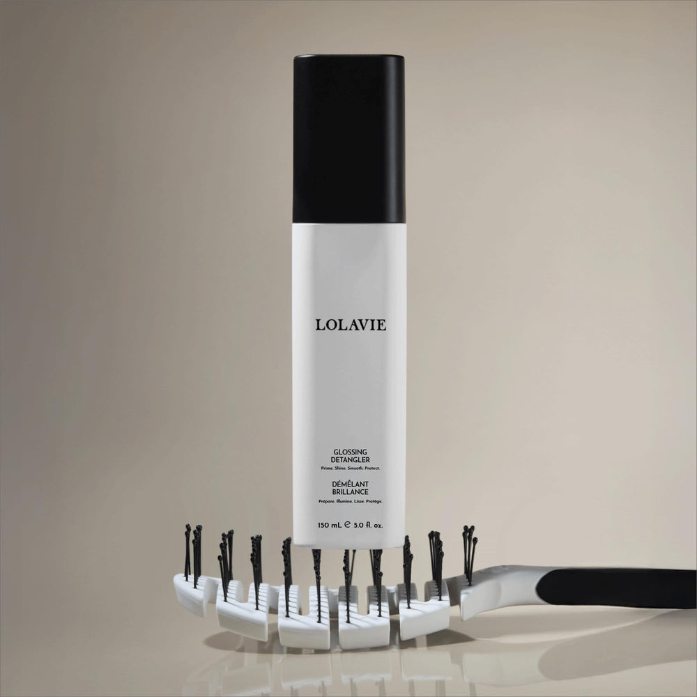 LolaVie Pro Flex Dry poils résistants à la chaleur pour le coiffage.