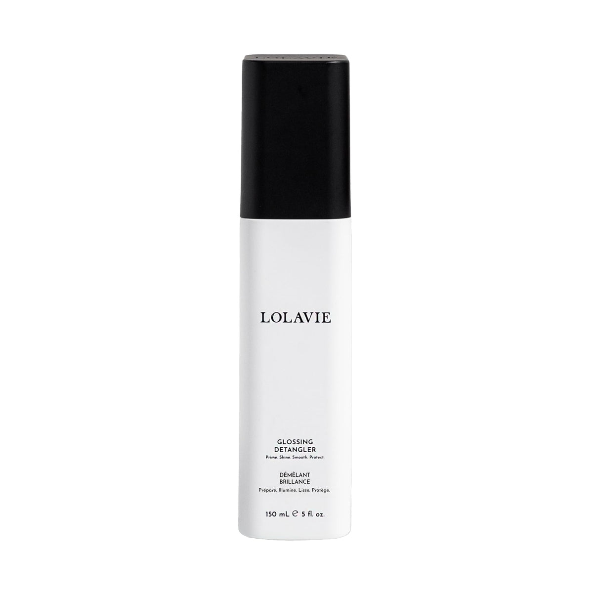 Lolavie Glossing Demelant – bouteille 5oz prête à démêler et protéger.