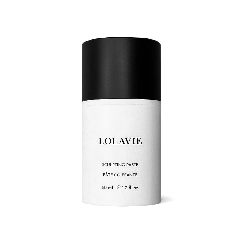 LolaVie Pâte Sculptante – bouteille compacte et facile à saisir pour une application rapide.