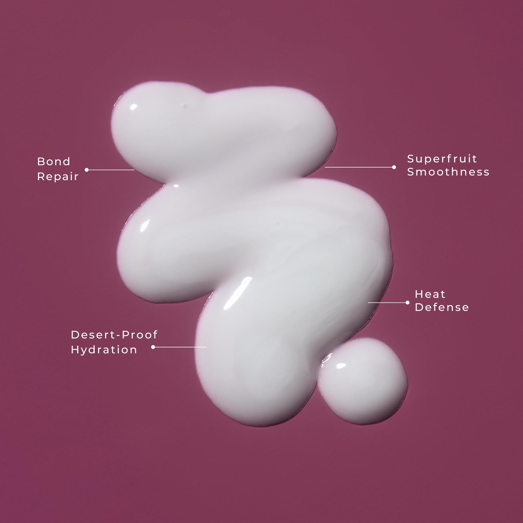 LolaVie Perfecting Leave-In — texture crèmeuse en gros plan pour douceur immédiate.