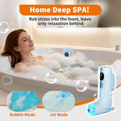 Lollyes Bulle-bain-jets : bulles douces enveloppent tout le corps.