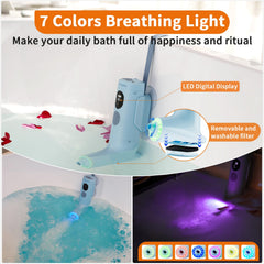 Lollyes Mode jet-bain : massage ciblé des épaules et du dos.