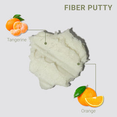 LOMA Fibre Putty: texture du produit illustrée pour faciliter la définition et la séparation.