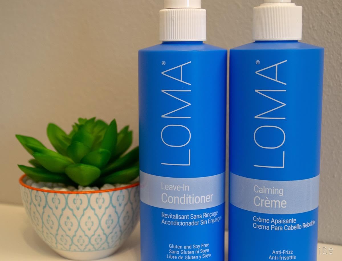 LOMA spray démêlant sans rinçage, sans sulfates et sans gluten.