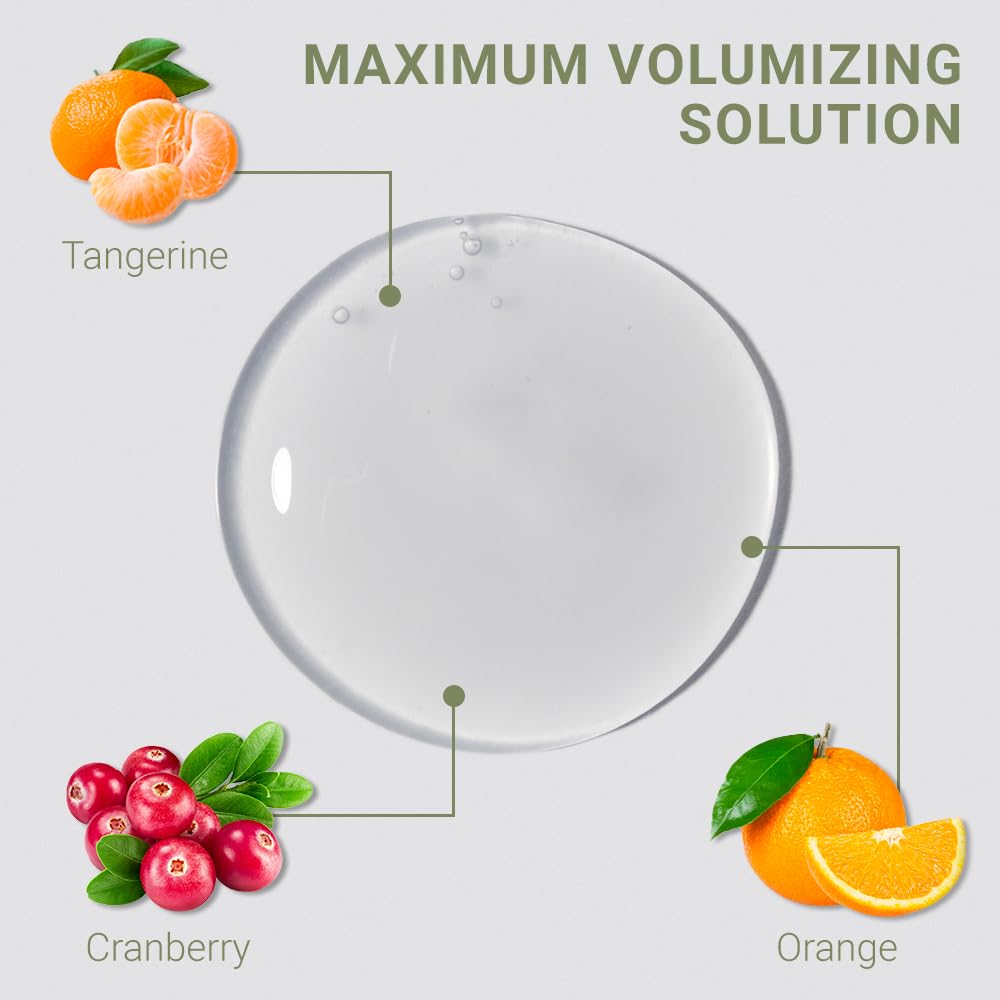 Loma Solution Volume, application sur cheveux humides pour plus de volume