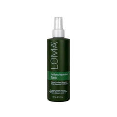 Tonique fortifiant Loma – bouteille en gros plan, protège la couleur et renforce les cheveux.