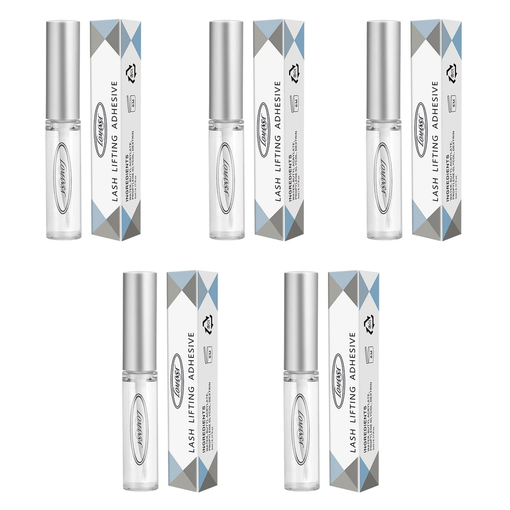 Lomansa Lash Lift Glue — application au pinceau pour fixer les cils