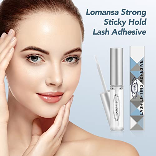 Lomansa Lash Lift Glue — se dissout à l'eau pour un retrait propre