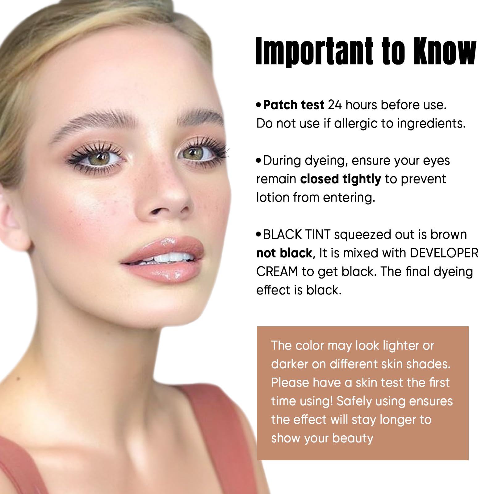 Lomansa teinte-sourcils: définition naturelle des sourcils.