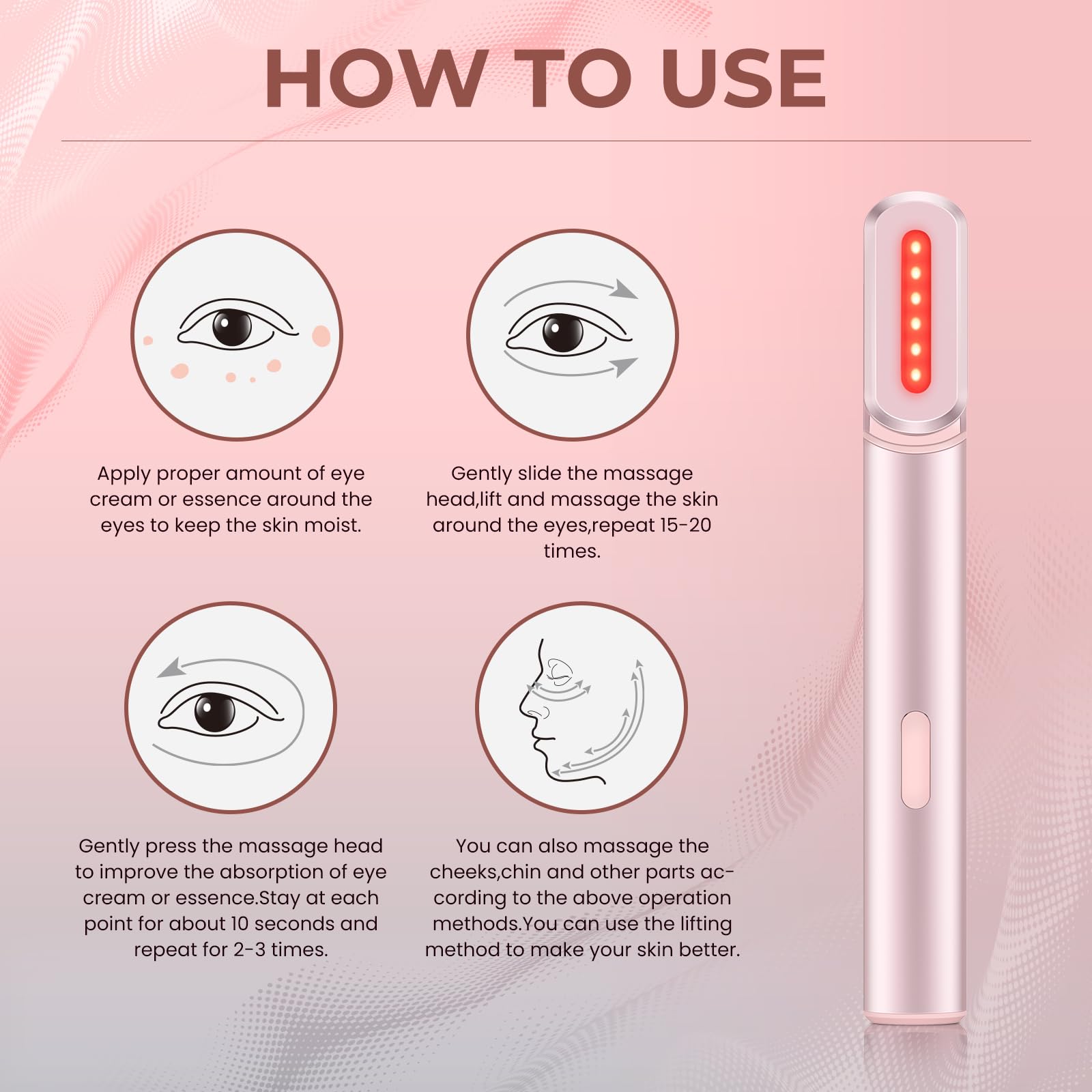 Londxin indicateur de chargement lumière rouge pour une utilisation simple