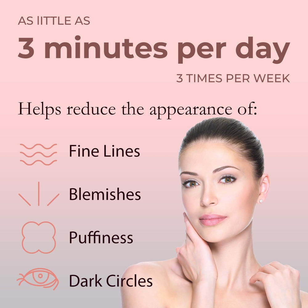 Londxin massage facial ergonomique 90 degrés pour un confort optimal